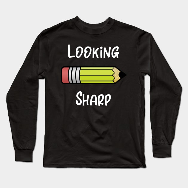 Looking Sharp Long Sleeve T-Shirt by DANPUBLIC